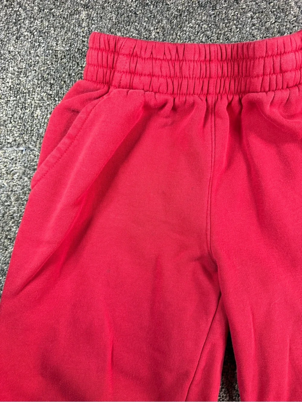 Nike Kids Bright Red Jogger Sweatpants